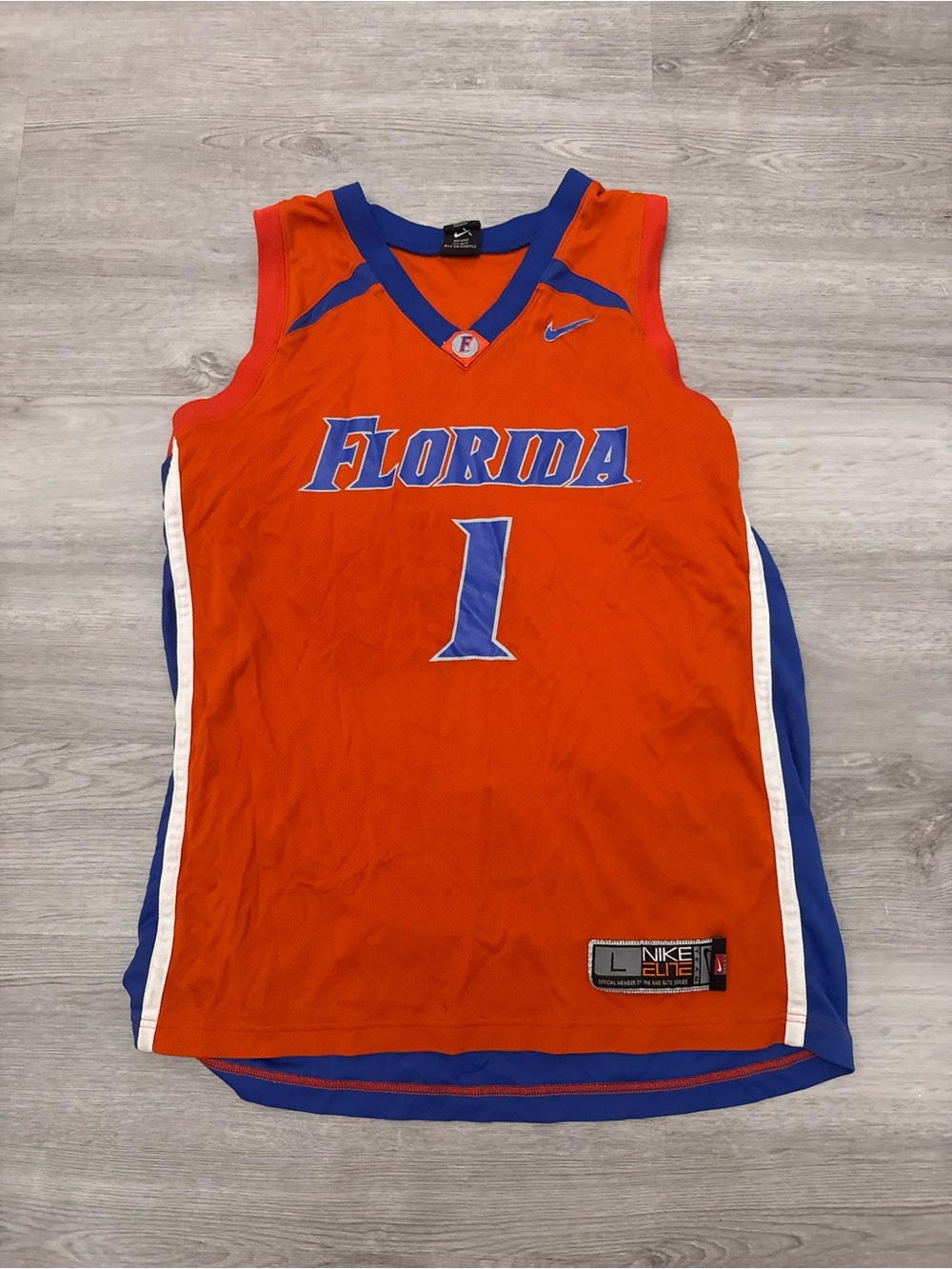 Nike Team Elite Florida Gators Joakim Noah Basketball Jersey Mens L Authentic